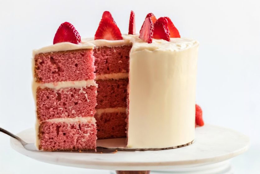 best strawberry cake