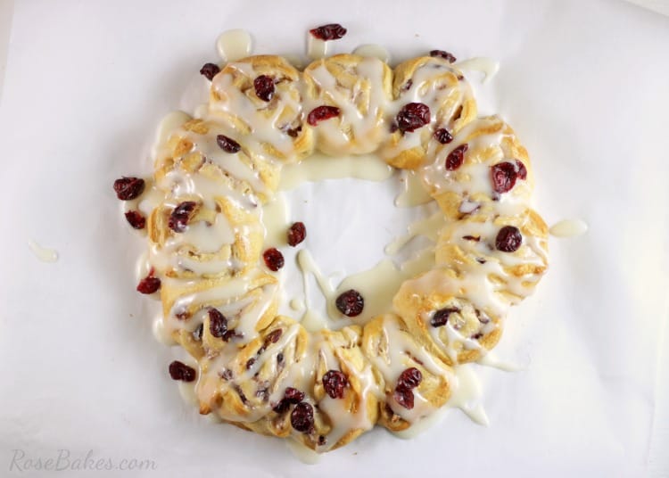 Christmas Cranberry Wreath