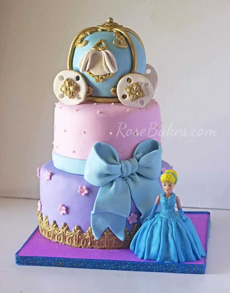 A Cinderella Carriage Cake for a very special little girl!