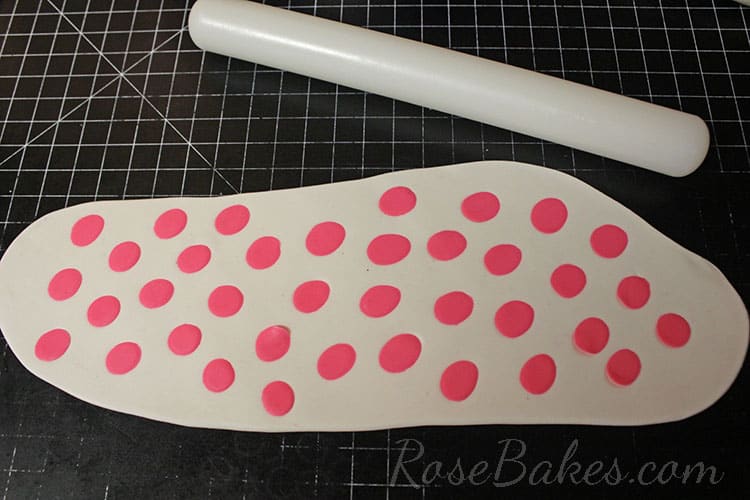 How to Make Polka Dot Bow 09 Rose Bakes