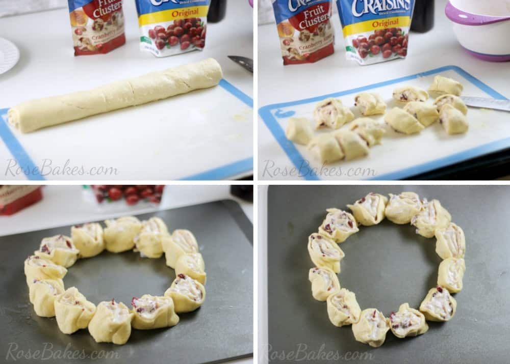 How to Make a Cranberry Crescent Ring 03