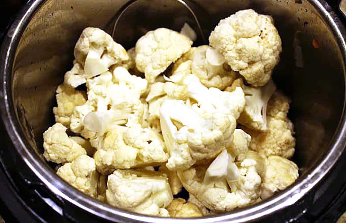 cauliflower in instant pot pot