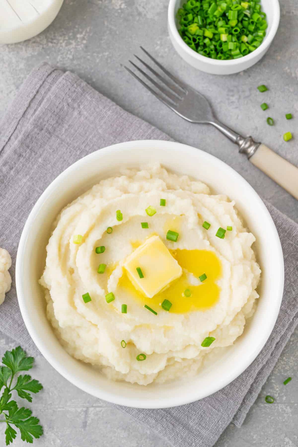 mashed cauliflower