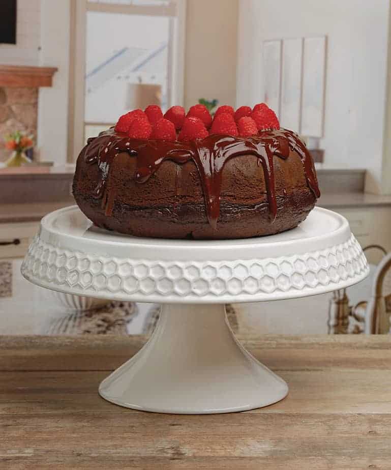 Embossed Honey Bee Cake Stand Only 14 99