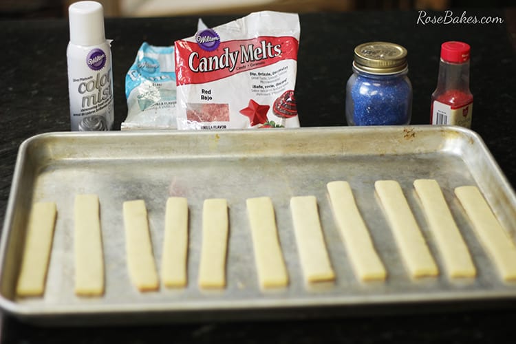 star wars cookies ingredients and supplies
