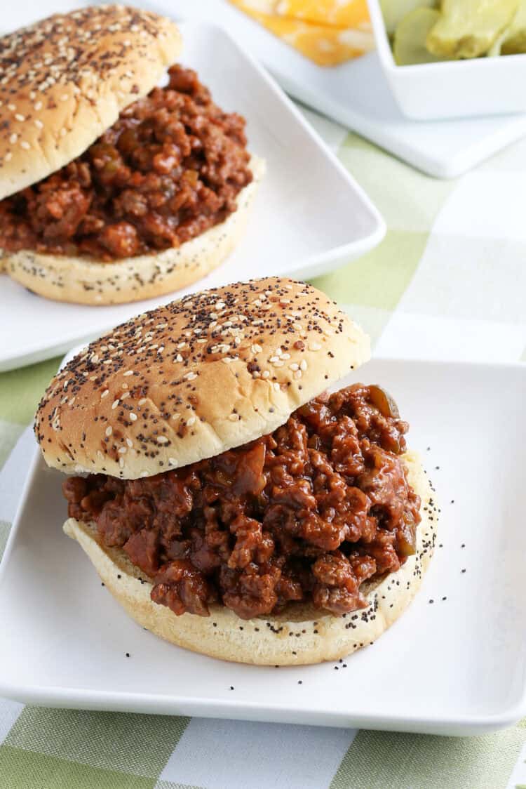 homemade sloppy joes