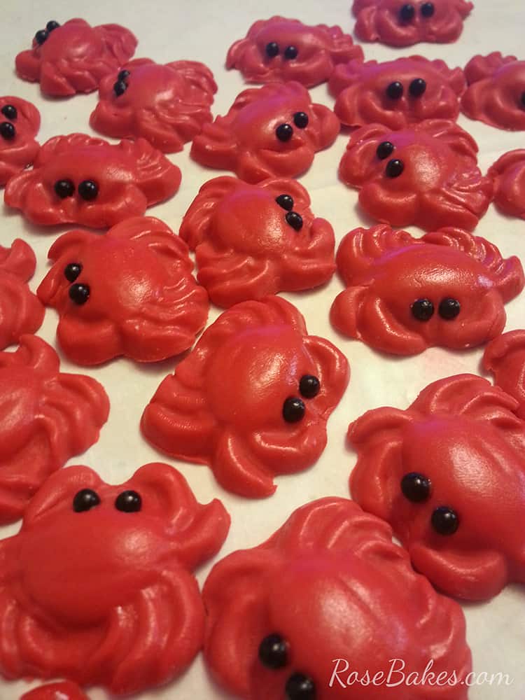 Fondant Crabs