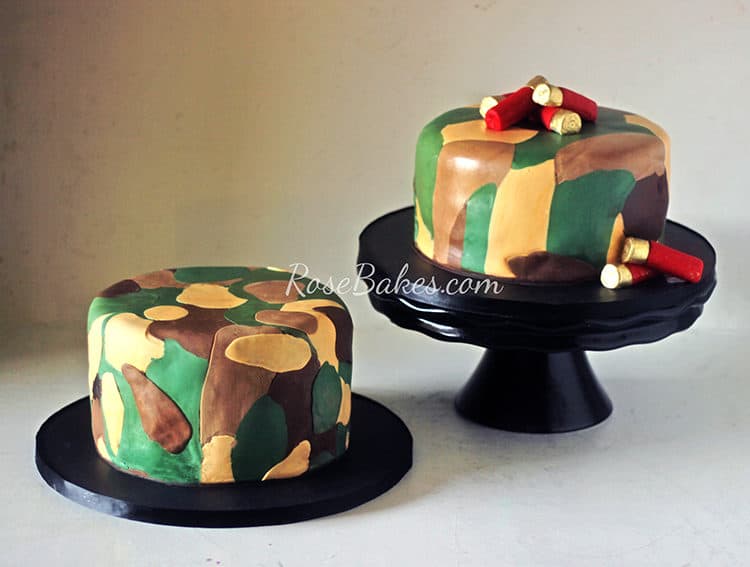 Camo Cakes