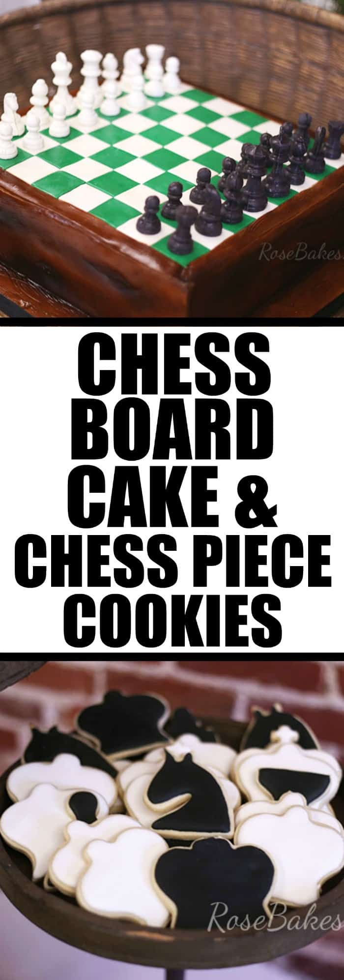 chess-board-cake-chess-piece-cookies