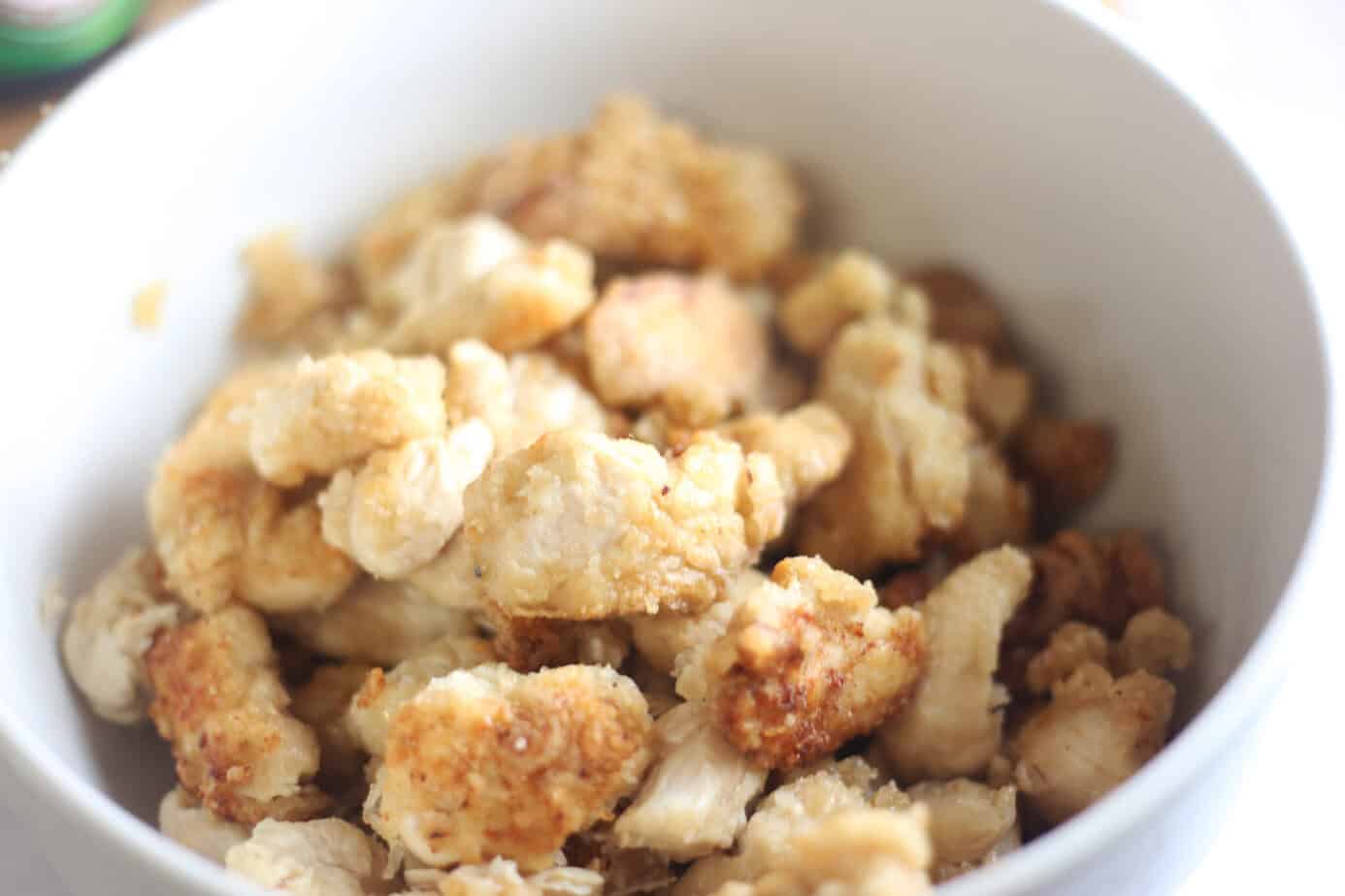 fried chicken in a bowl