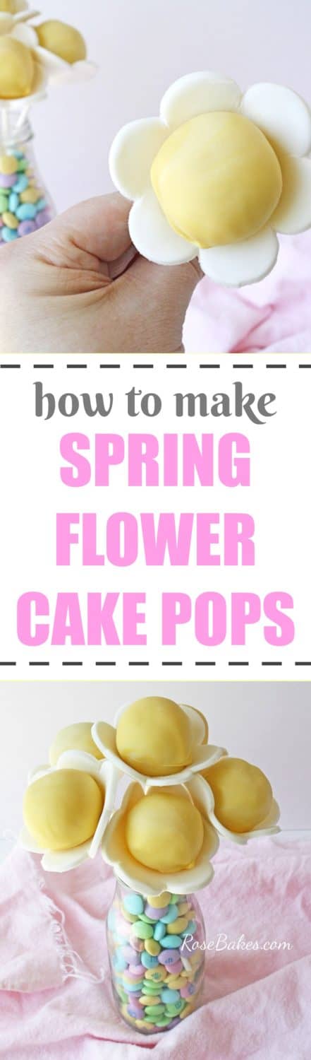 Spring Flower Cake Pops