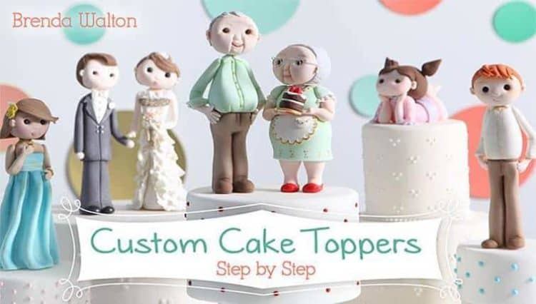 Learn To Make People Cake Toppers For Only 10 75 Off Rose This Is A Phenomenal Price For Cl Loaded With Detailed Instructions On Making Custom Cake Toppers That Your Clients Are Going To Love