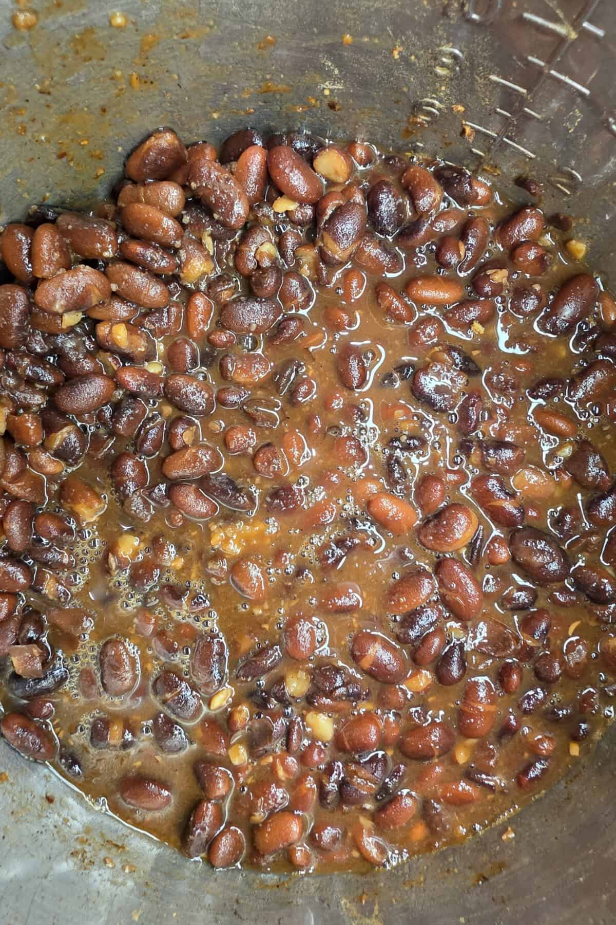cooked pinto beans in instant pot
