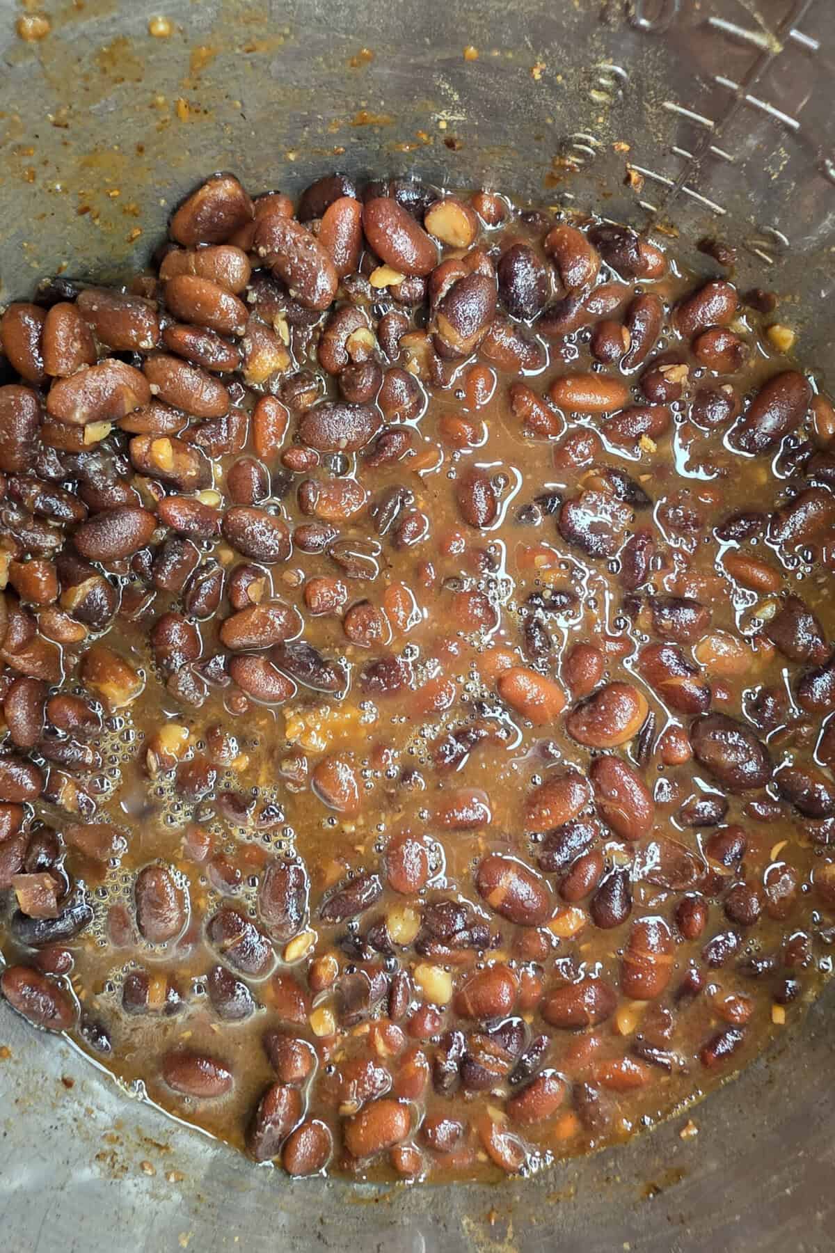 cooked pinto beans in instant pot