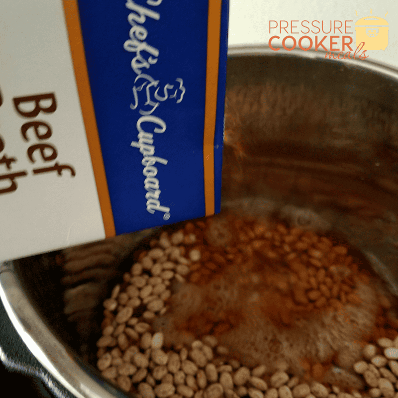 Instant Pot Pinto Beans are the perfect easy way to make your favorite dry bean fast! This recipe is done in an hour and a great addition to any meal!