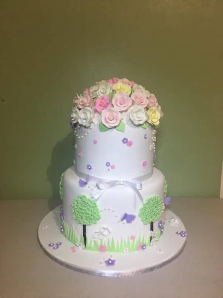 WTTC Winner Flowery Cake