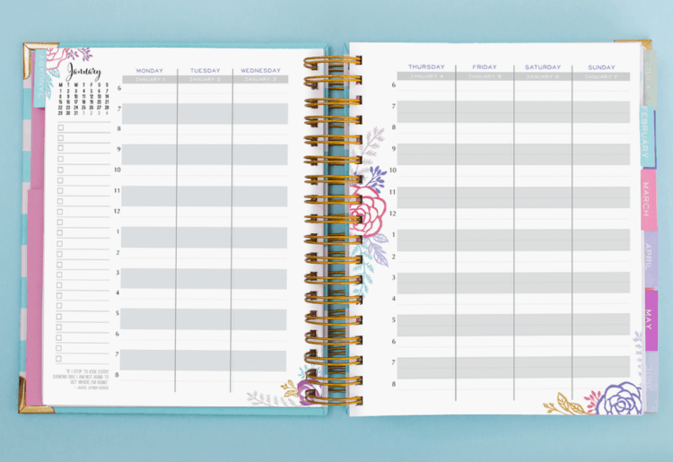3 ways the brilliant life planner keeps my cake business on track