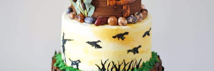 Duck Hunting Grooms Cake Rose Bakes