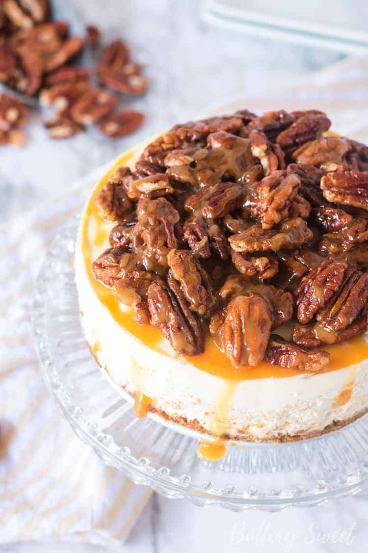 instant pot pecan pie cheesecake