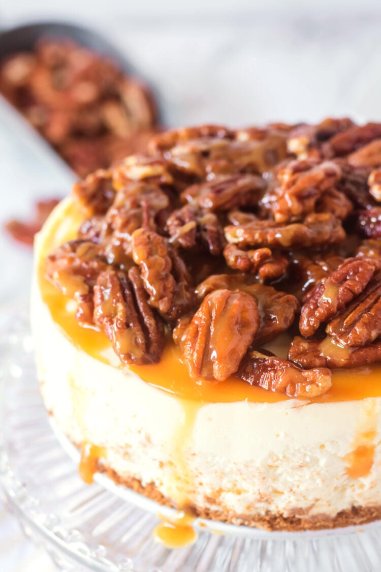 Instant Pot Pecan Pie Cheesecake