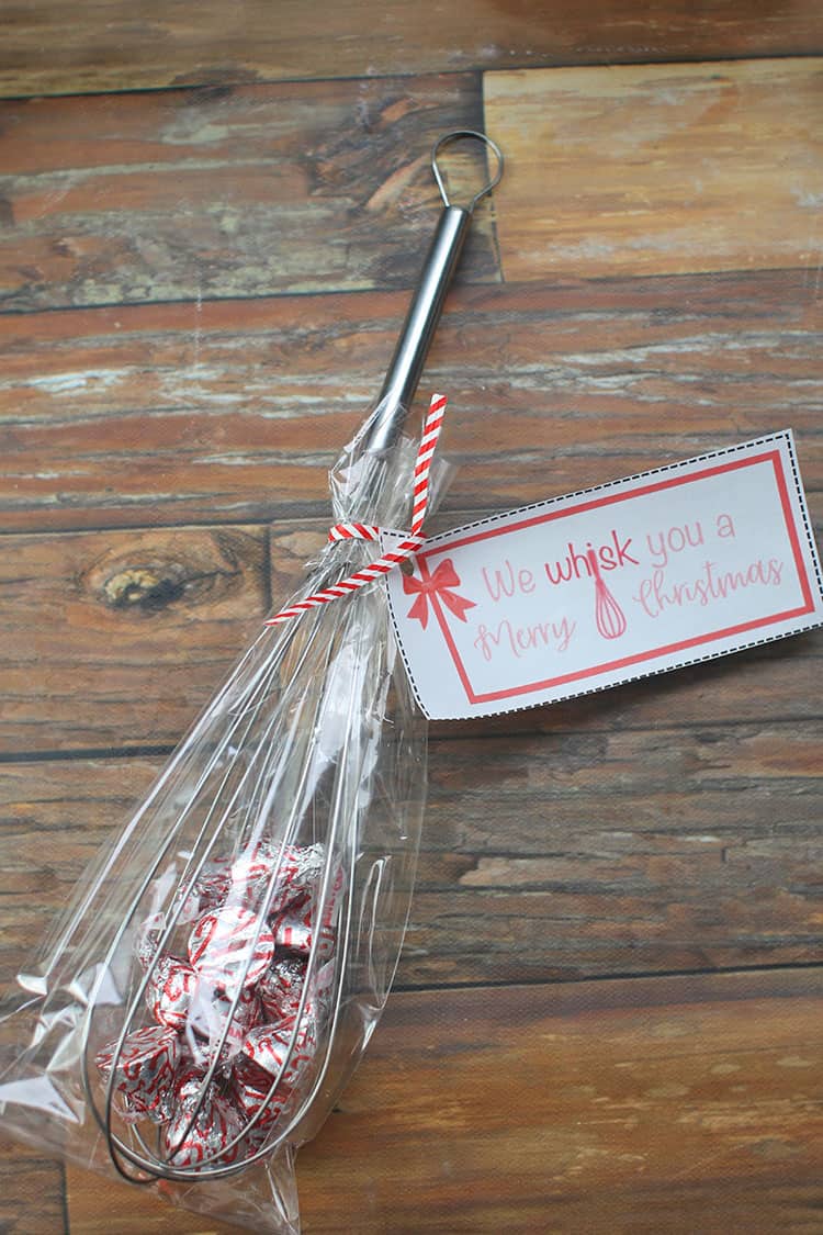 Tie Tag around Bag Rose Bakes