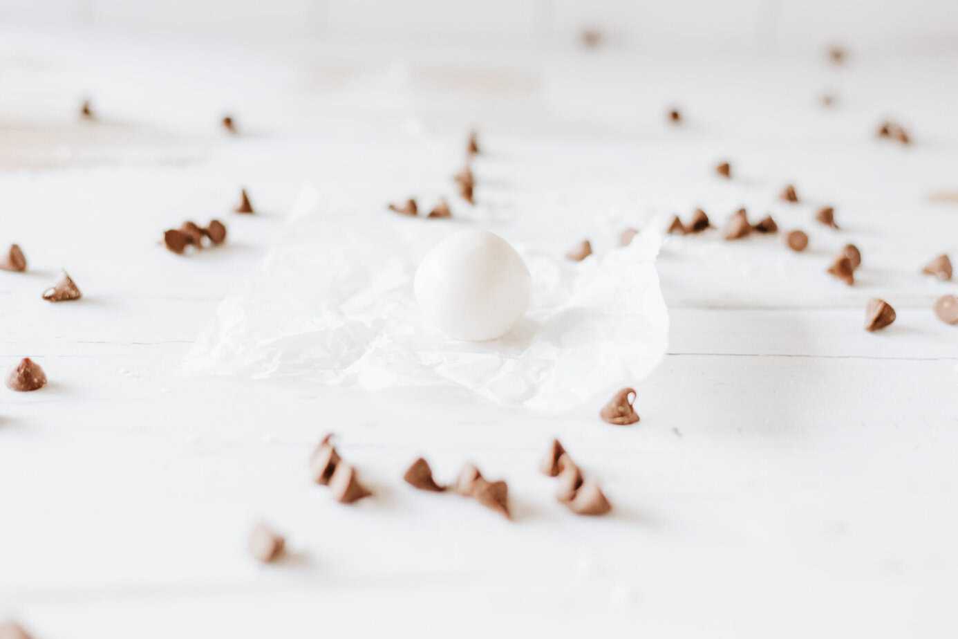 a maraschino cherry wrapped and enclosed in a piece of fondant