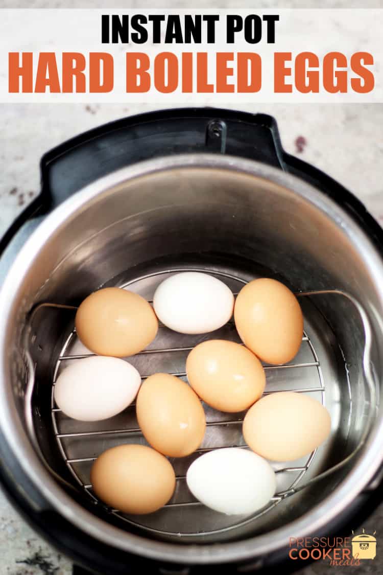 instant pot hard boiled eggs in pressure cooker 