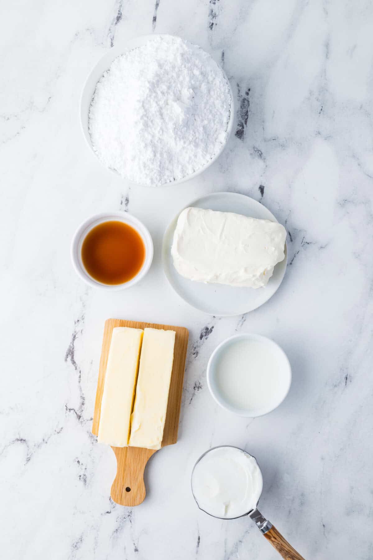cream cheese frosting ingredients