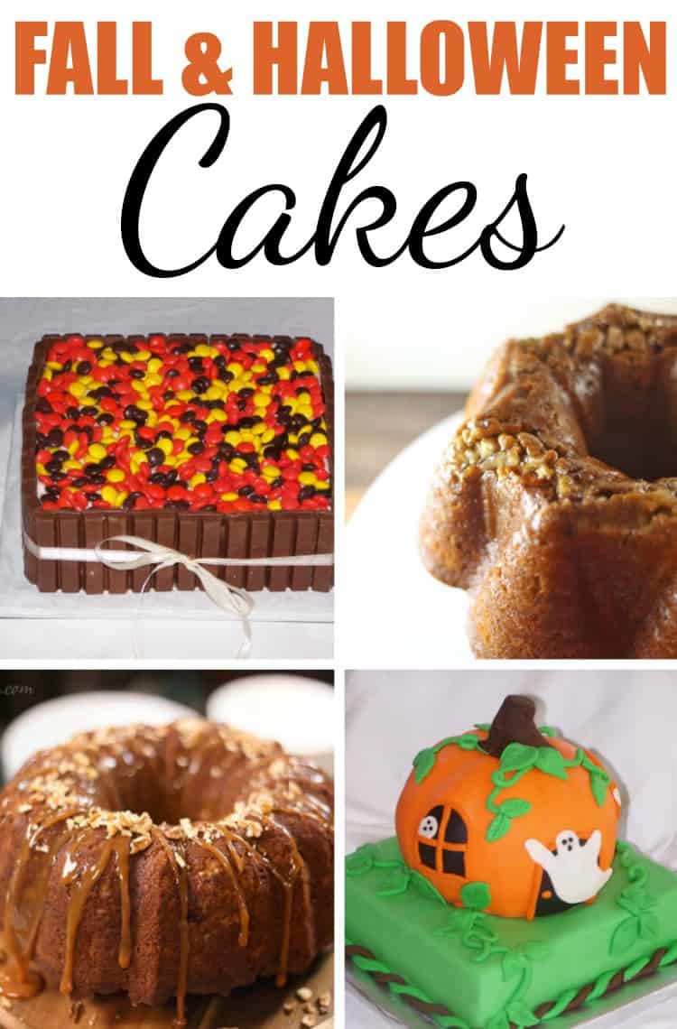 Fall and Halloween Cakes