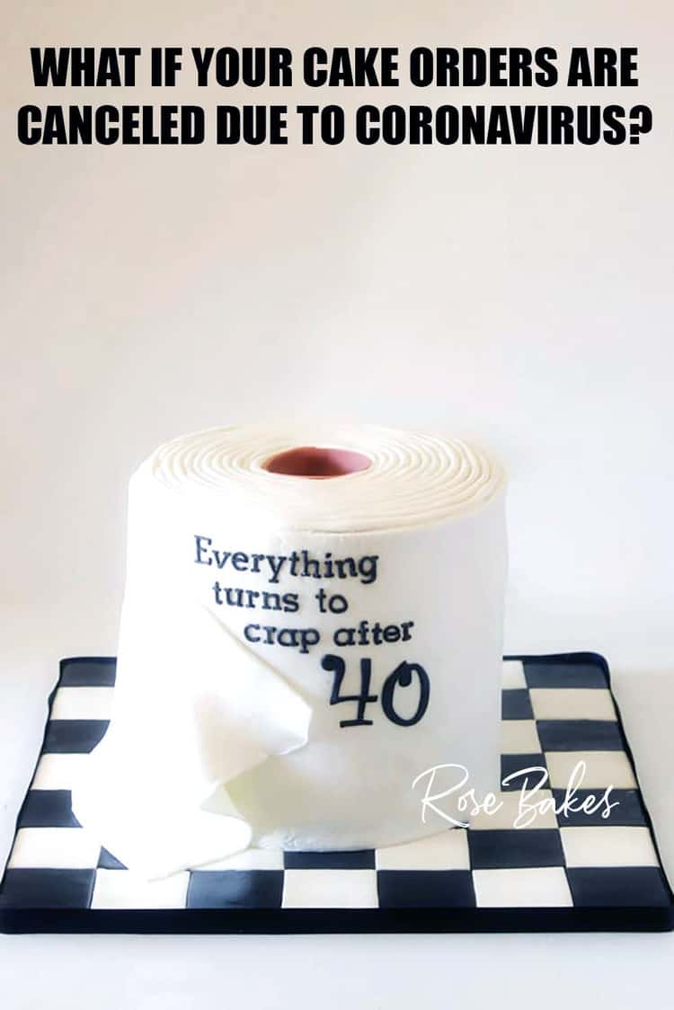 How to Handle Cake Cancelations - Ideas for how to not lose money and retain your clients!