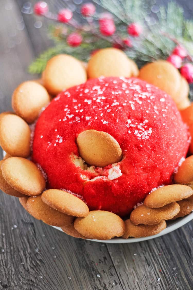 Christmas Cookie Dough Dessert Cheeseball