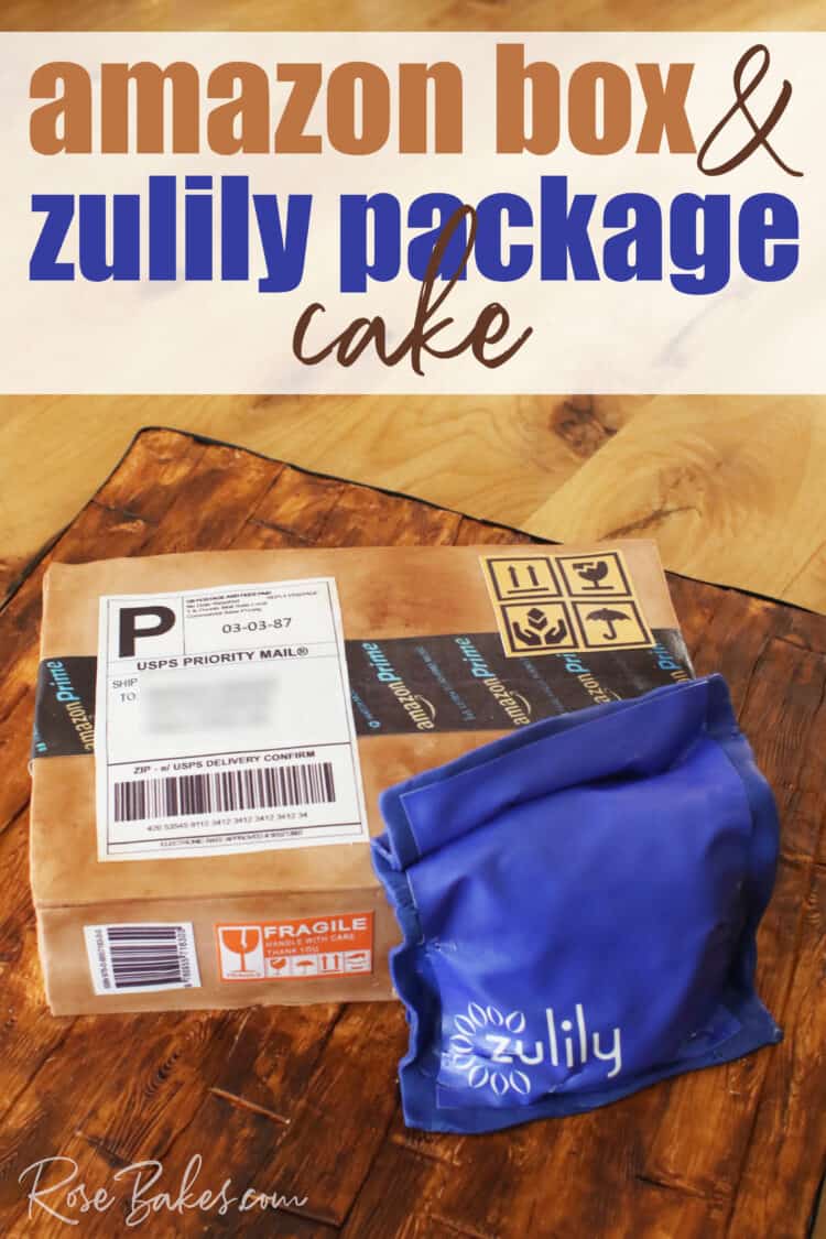 Amazon Box Layer Cake - Classy Girl Cupcakes