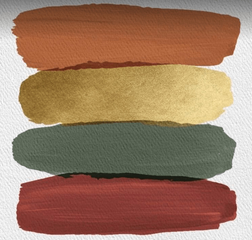 four colors for the pallet