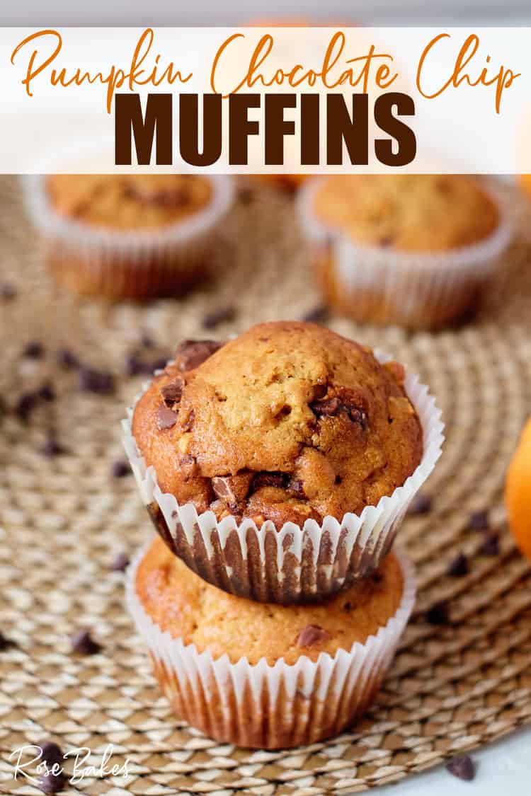 Pumpkin Chocolate Chip Muffins