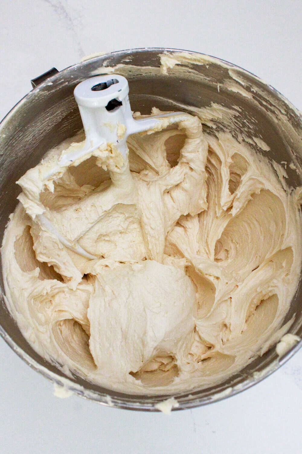 finished brown sugar frostingA