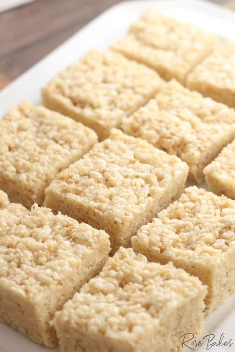 Rice Krispy treat square