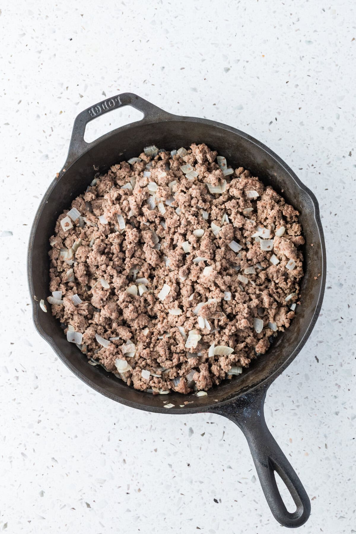 cooked ground beef