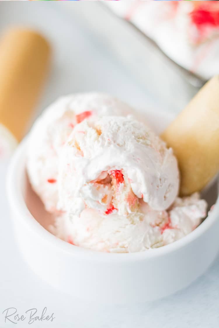strawberry shortcake ice cream