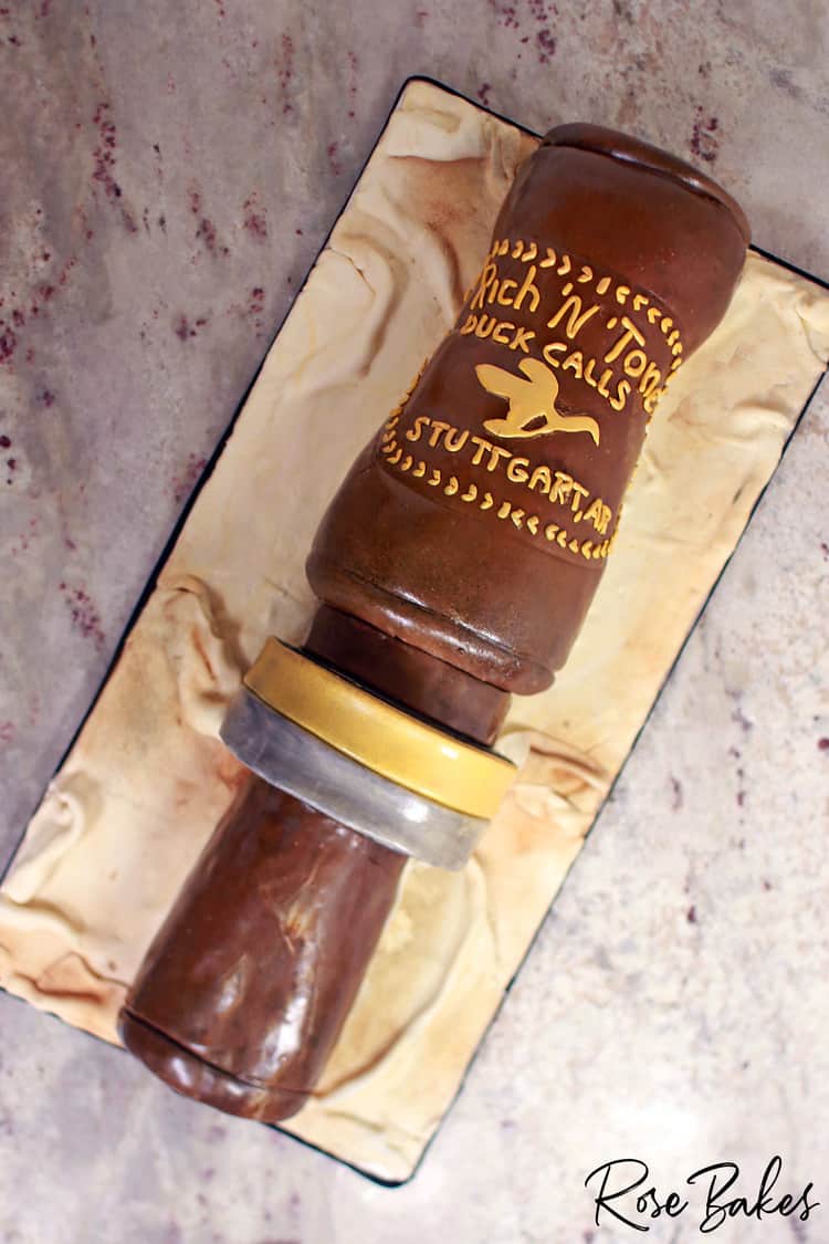 Duck Call Grooms Cake