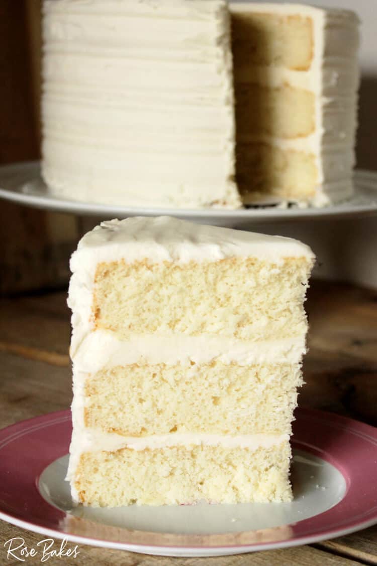 Vanilla Bean Cake Recipe (A Doctored Cake Mix Recipe)