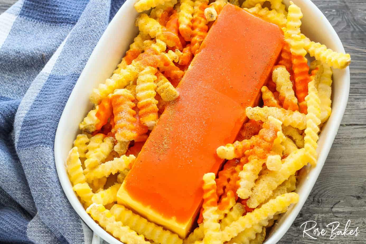 Viral TikTok Loaded Buffalo Cheese Fries Recipe (Easy ChickFilA Fries)