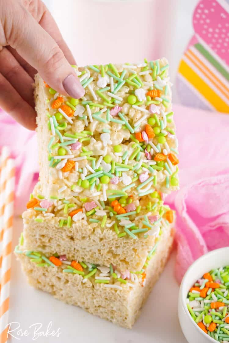 Easy Easter Rice Krispie Treats