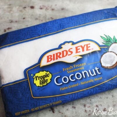 frozen coconut