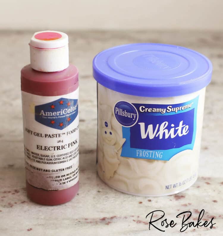 How to Make a Drip Cake with Canned Frosting SO Easy! Rose Bakes