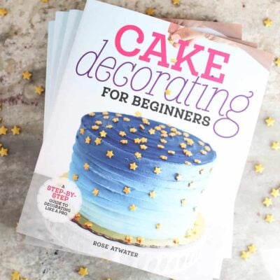 cake decorating for beginners book
