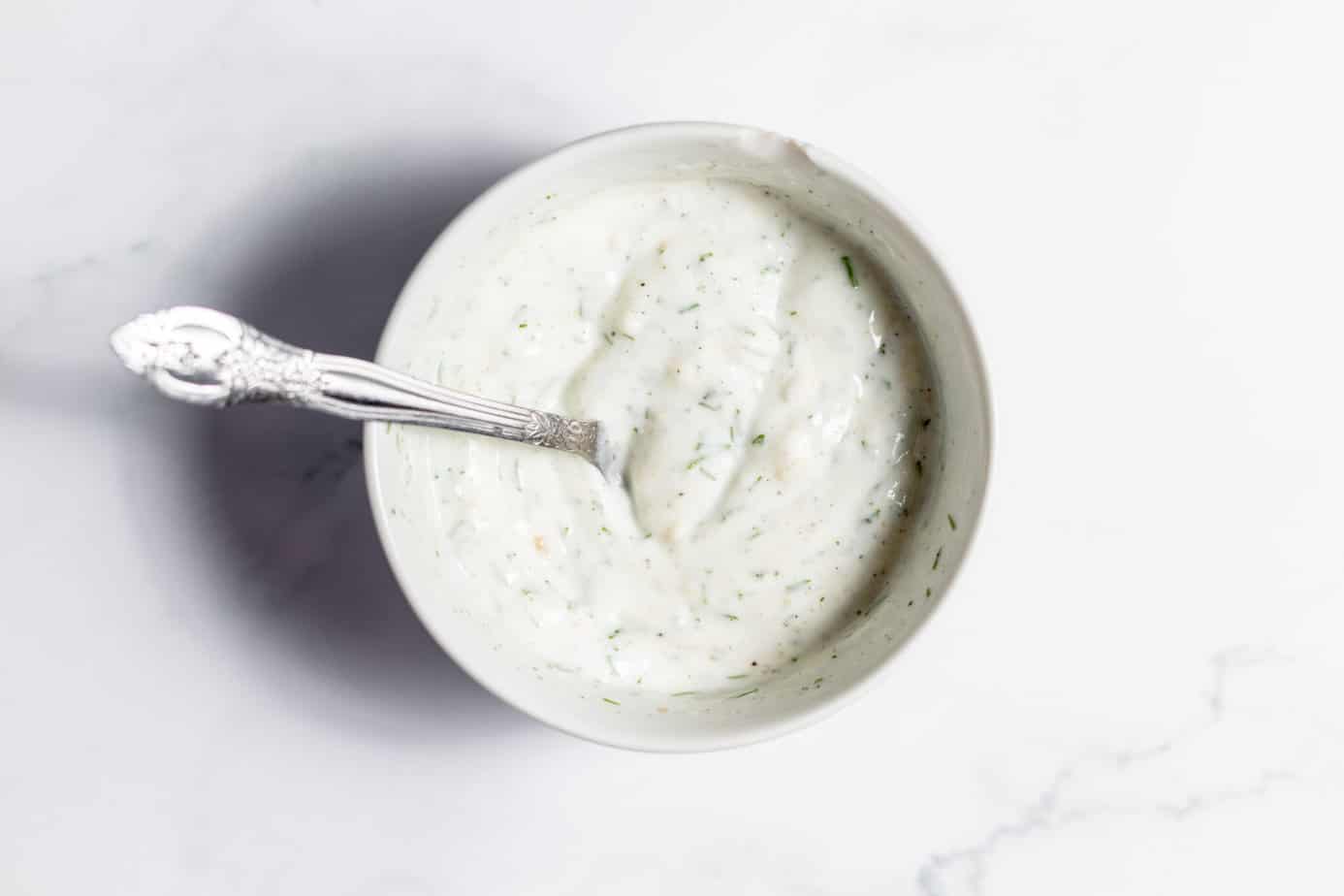 german salad dressing mixed up
