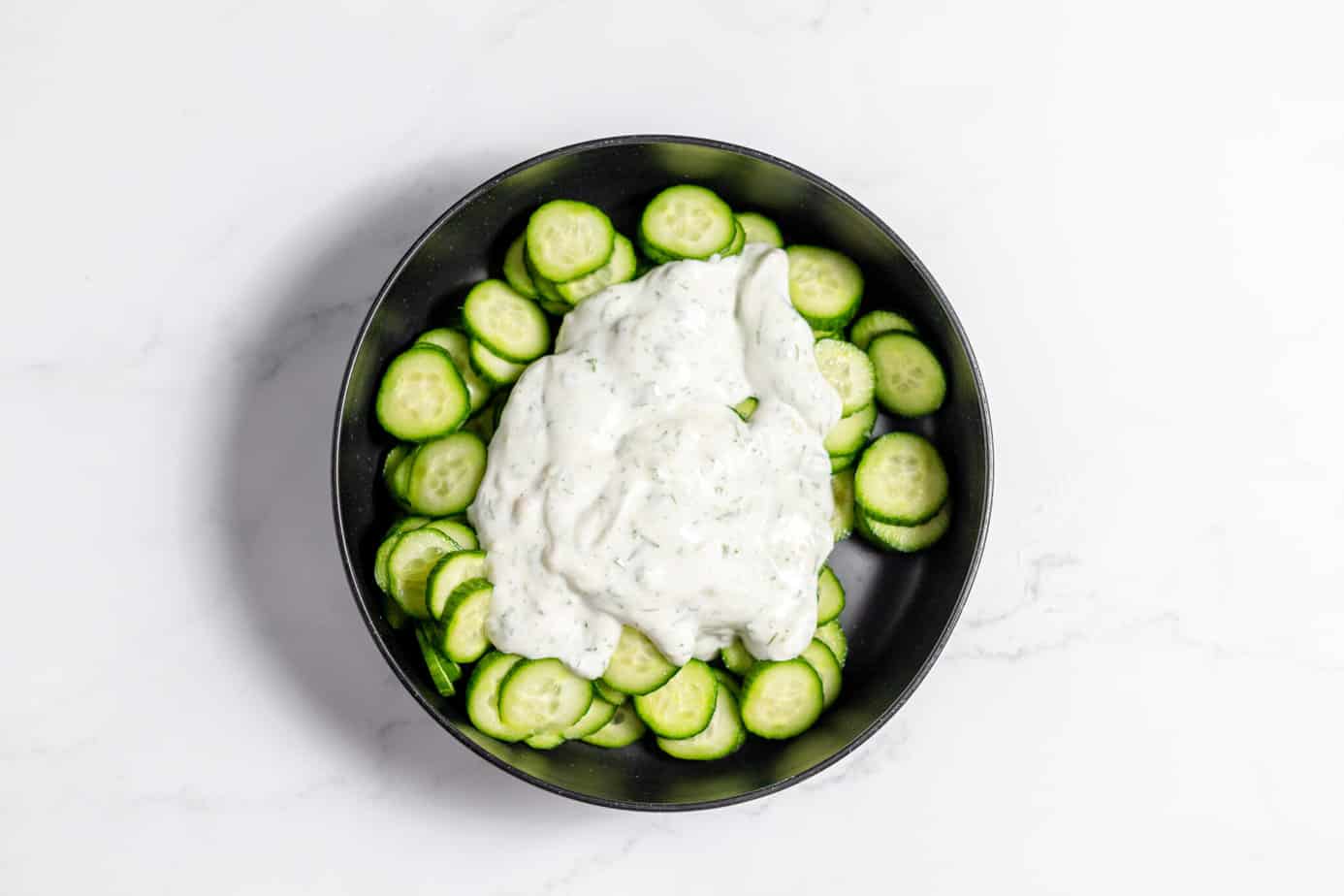 Creamy German Cucumber Salad Recipe (Gurkensalat)