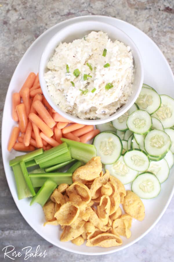 Spicy Cottage Cheese Dip