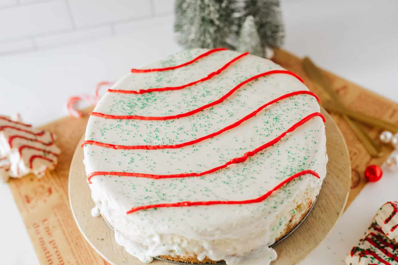 Little Debbie Christmas Tree Cheesecake