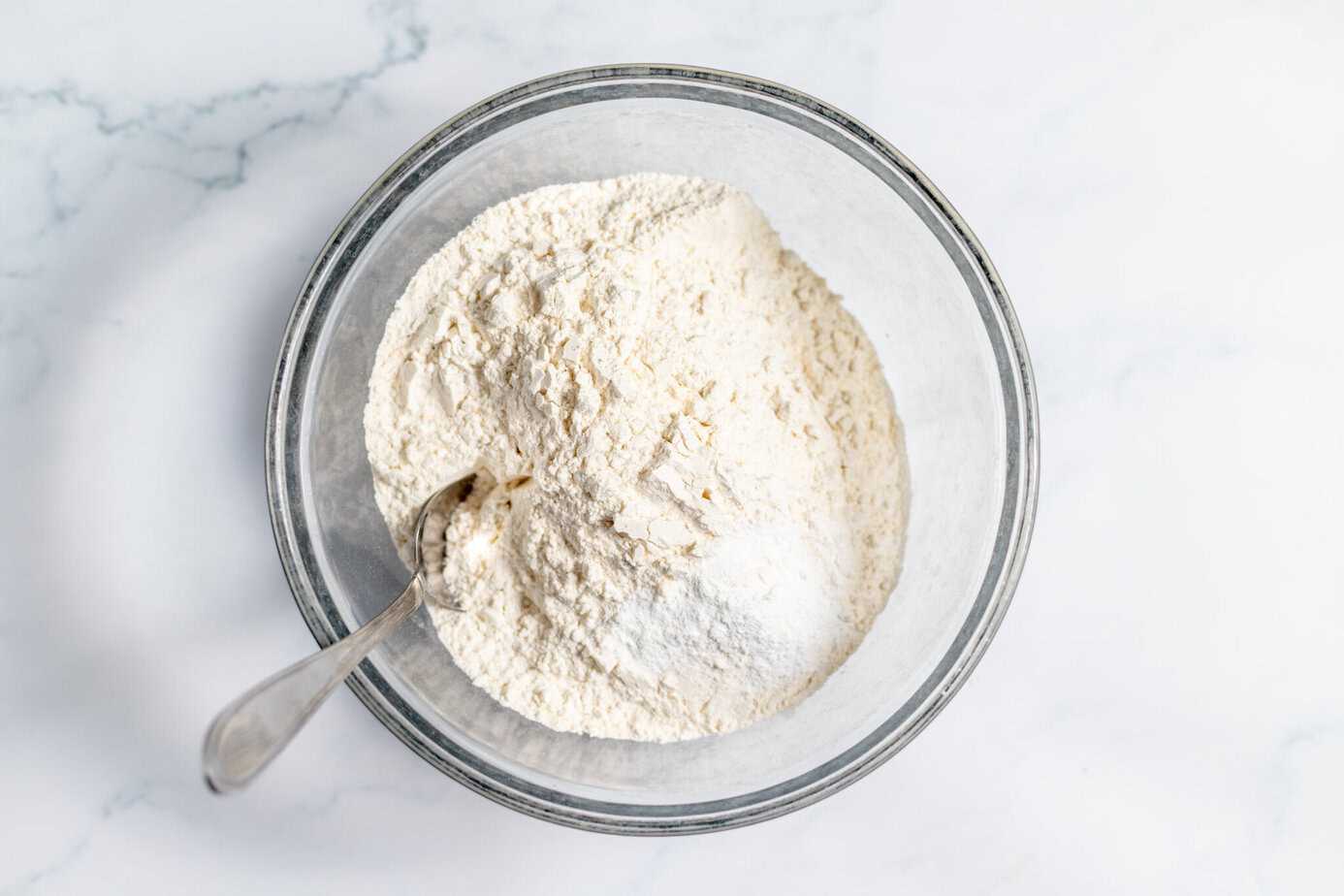 dry ingredients in bowl